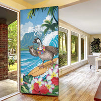 Aloha Hawaii Shaka Nene Goose Door Cover Surfing Take It Easy LT14 - Polynesian Pride