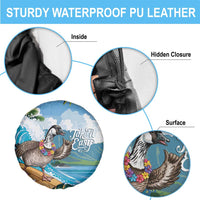 Aloha Hawaii Shaka Nene Goose Spare Tire Cover Surfing Take It Easy LT14 - Polynesian Pride