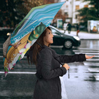 Aloha Hawaii Shaka Nene Goose Umbrella Surfing Take It Easy LT14 - Polynesian Pride