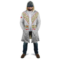 Mate Maa Tonga Rugby Custom Cloak 2026 Tongan Ngatu Pattern LT14 - Polynesian Pride