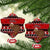 New Zealand Christmas Ceramic Ornament Aotearoa Kiwi Meri Kirihimete Red Version LT14 Snow Flake Red - Polynesian Pride