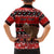 Personalised New Zealand Christmas Kid Hawaiian Shirt Aotearoa Kiwi Meri Kirihimete Red Version LT14 - Polynesian Pride