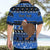 Personalised New Zealand Christmas Hawaiian Shirt Aotearoa Kiwi Meri Kirihimete Blue Version LT14 - Polynesian Pride