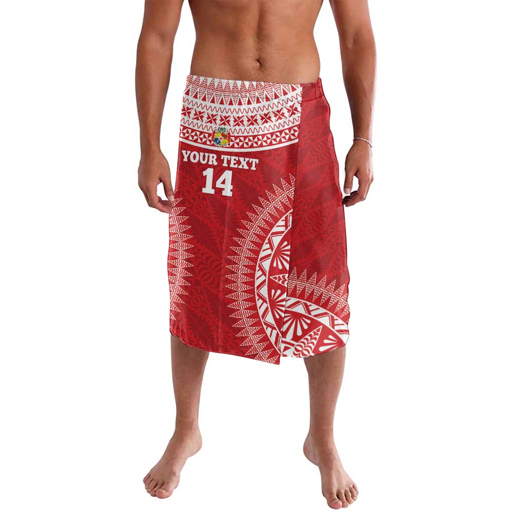 Custom Tonga Mate Maa Lavalava Go Champions Tongan Ngatu - Red LT14 Red - Polynesian Pride