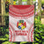 Custom Tonga Mate Maa Garden Flag Go Champions Tongan Ngatu - White