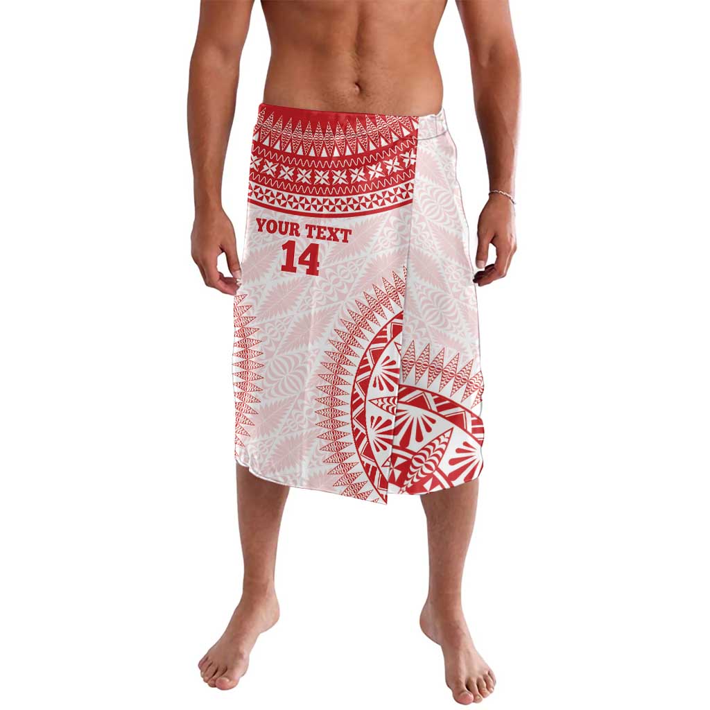Custom Tonga Mate Maa Lavalava Go Champions Tongan Ngatu - White LT14 White - Polynesian Pride