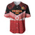 Custom Mate Maa Tonga XIII Baseball Jersey Tongan Kupesi Ngatu - Rugby Style