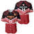 Custom Mate Maa Tonga XIII Baseball Jersey Tongan Kupesi Ngatu - Rugby Style