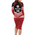 Custom Mate Maa Tonga XIII Family Matching Long Sleeve Bodycon Dress and Hawaiian Shirt Tongan Kupesi Ngatu - Rugby Style