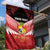 Custom Mate Maa Tonga XIII Garden Flag Tongan Kupesi Ngatu - Rugby Style