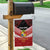 Custom Mate Maa Tonga XIII Garden Flag Tongan Kupesi Ngatu - Rugby Style