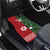 Custom Mate Maa Tonga And Kangaroo Australia Car Mats Tongan Kupesi Mix Aboriginal Art