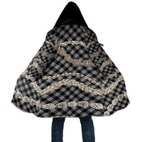 Black Aloha Hawaii Shell Lei Cloak Palaka Hebrew Cone Honey Cowrie Elegant Curves LT14 Unisex Black - Polynesian Pride