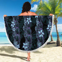 Purple Paradise Hawaii Shell Lei Beach Blanket Hawaiian Sunrise Shell Hebrew Cone Plumeria LT14 - Polynesian Pride