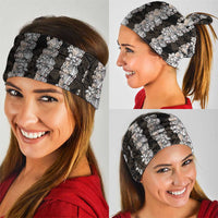 Black and Beige Hawaii Shell Lei Neck Gaiter Hawaiian Sunrise Shell Hebrew Cone Plumeria LT14 - Polynesian Pride