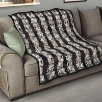 Black and Beige Hawaii Shell Lei Quilt Hawaiian Sunrise Shell Hebrew Cone Plumeria LT14 - Polynesian Pride