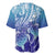 Polynesia Sea Turtle Baseball Jersey Happy Valentine Day Polynesian - Dark Cyan LT14 - Polynesian Pride