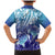 Polynesia Sea Turtle Family Matching Mermaid Dress and Hawaiian Shirt Happy Valentine Day Polynesian - Dark Cyan LT14 - Polynesian Pride