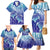 Polynesia Sea Turtle Family Matching Mermaid Dress and Hawaiian Shirt Happy Valentine Day Polynesian - Dark Cyan LT14 - Polynesian Pride