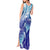 Polynesia Sea Turtle Tank Maxi Dress Happy Valentine Day Polynesian - Dark Cyan LT14 - Polynesian Pride