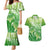 Polynesia Sea Turtle Couples Matching Mermaid Dress and Hawaiian Shirt Happy Valentine Day Polynesian - Green LT14 Green - Polynesian Pride