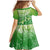 Polynesia Sea Turtle Family Matching Mermaid Dress and Hawaiian Shirt Happy Valentine Day Polynesian - Green LT14 - Polynesian Pride