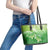 Polynesia Sea Turtle Leather Tote Bag Happy Valentine Day Polynesian - Green LT14 - Polynesian Pride