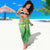 Polynesia Sea Turtle Sarong Happy Valentine Day Polynesian - Green LT14 - Polynesian Pride