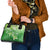 Polynesia Sea Turtle Shoulder Handbag Happy Valentine Day Polynesian - Green LT14 - Polynesian Pride