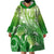 Polynesia Sea Turtle Wearable Blanket Hoodie Happy Valentine Day Polynesian - Green LT14 - Polynesian Pride