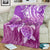 Polynesia Valentine Day Blanket Polynesian Sea Turtle Purple Version LT14 - Polynesian Pride