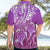 Polynesia Valentine Day Hawaiian Shirt Polynesian Sea Turtle Purple Version LT14 - Polynesian Pride