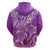 Polynesia Valentine Day Hoodie Polynesian Sea Turtle Purple Version LT14 - Polynesian Pride