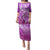 Polynesia Valentine Day Puletasi Polynesian Sea Turtle Purple Version LT14 Long Dress Purple - Polynesian Pride