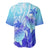 Polynesia Valentine Day Baseball Jersey Polynesian Sea Turtle Turquoise Version LT14 - Polynesian Pride