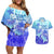 Polynesia Valentine Day Couples Matching Off Shoulder Short Dress and Hawaiian Shirt Polynesian Sea Turtle Turquoise Version LT14 Turquoise - Polynesian Pride