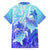 Polynesia Valentine Day Hawaiian Shirt Polynesian Sea Turtle Turquoise Version LT14 - Polynesian Pride