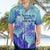 Polynesia Valentine Day Hawaiian Shirt Polynesian Sea Turtle Turquoise Version LT14 - Polynesian Pride