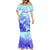 Polynesia Valentine Day Mermaid Dress Polynesian Sea Turtle Turquoise Version LT14 - Polynesian Pride