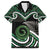 Koru Pounamu Aotearoa Family Matching Long Sleeve Bodycon Dress and Hawaiian Shirt Maori Paua Shell Mix Silver Fern