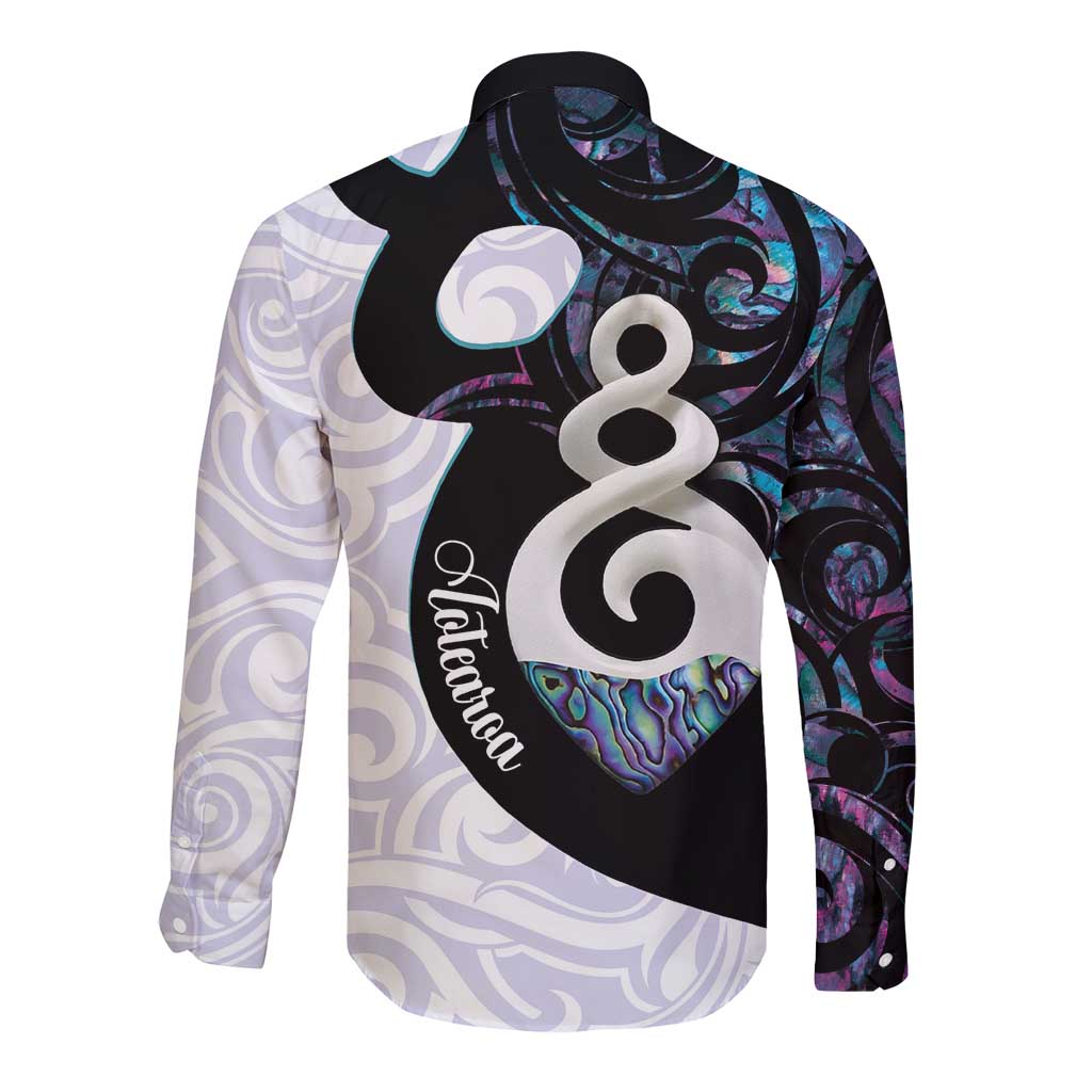 Aotearoa Pikorua Long Sleeve Button Shirt NZ Twist - Bond And Love LT14 - Polynesian Pride
