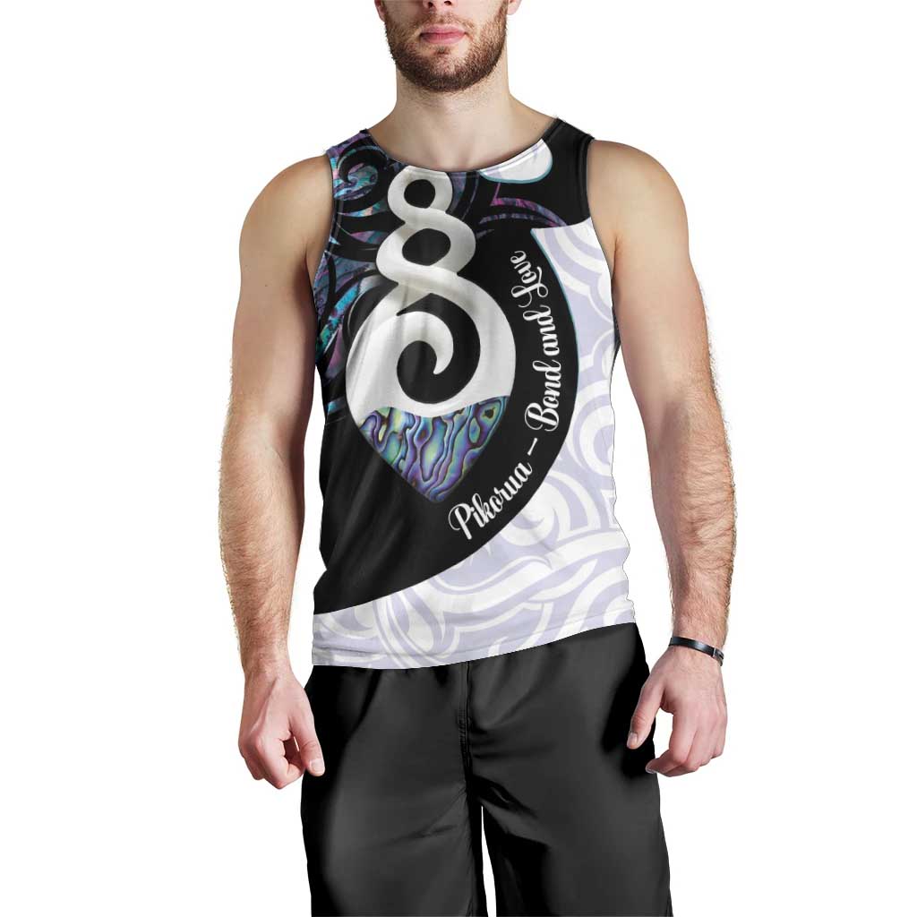 Aotearoa Pikorua Men Tank Top NZ Twist - Bond And Love LT14 - Polynesian Pride