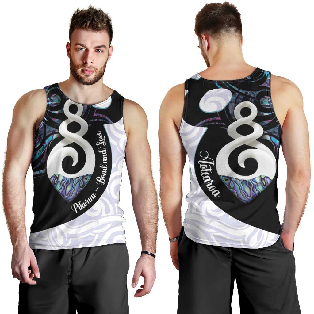 Aotearoa Pikorua Men Tank Top NZ Twist - Bond And Love LT14 - Polynesian Pride