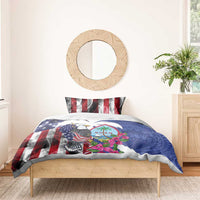 United States Guam Bedding Set USA Eagle Guahan Seal Bougainvillea LT14 - Polynesian Pride