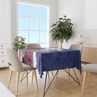 United States Guam Tablecloth USA Eagle Guahan Seal Bougainvillea LT14 - Polynesian Pride