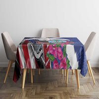United States Guam Tablecloth USA Eagle Guahan Seal Bougainvillea LT14 - Polynesian Pride