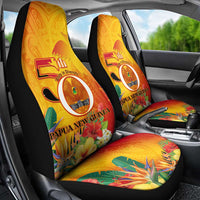 Papua New Guinea Independence Day Car Seat Cover 50th Anniversary Unity in Diversity LT14 - Polynesian Pride
