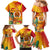 Papua New Guinea Independence Day Family Matching Mermaid Dress and Hawaiian Shirt 50th Anniversary Unity in Diversity