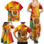 Papua New Guinea Independence Day Family Matching Summer Maxi Dress and Hawaiian Shirt 50th Anniversary Unity in Diversity