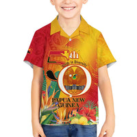 Papua New Guinea Independence Day Hawaiian Shirt 50th Anniversary Unity in Diversity LT14 - Polynesian Pride